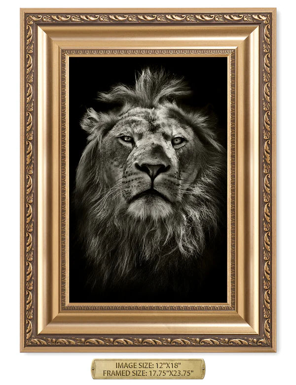The King Wild Animal Wall Art