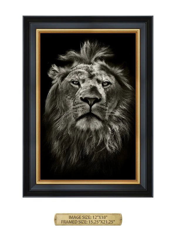 The King Wild Animal Wall Art
