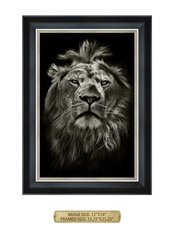 The King Wild Animal Wall Art