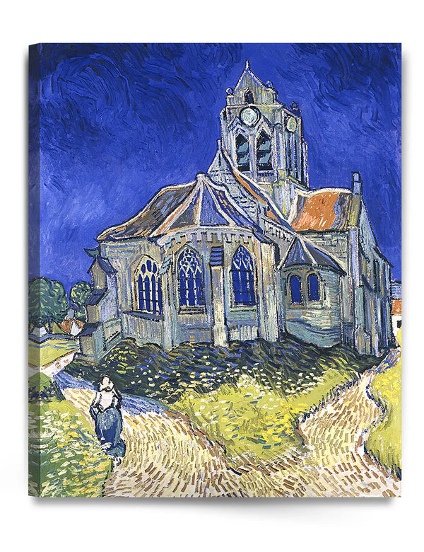 The Church At Auvers By Vincent Van Gogh