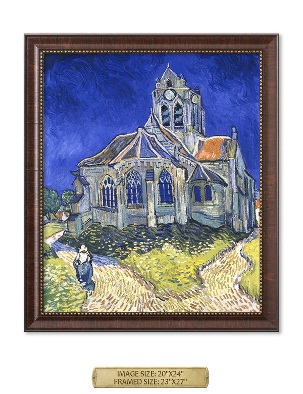 The Church At Auvers By Vincent Van Gogh
