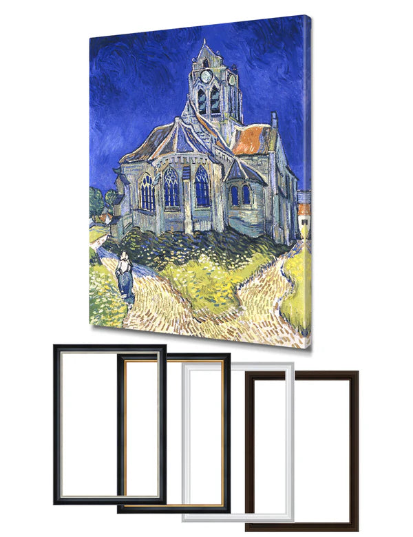 The Church At Auvers By Vincent Van Gogh