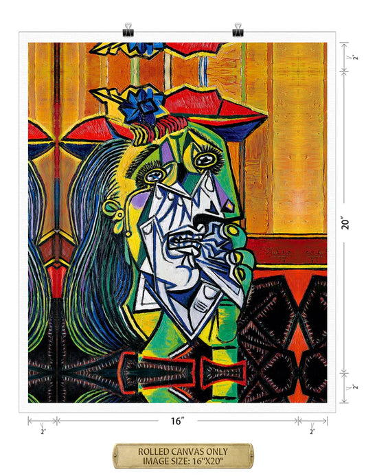 The Weeping Woman By Pablo Picasso