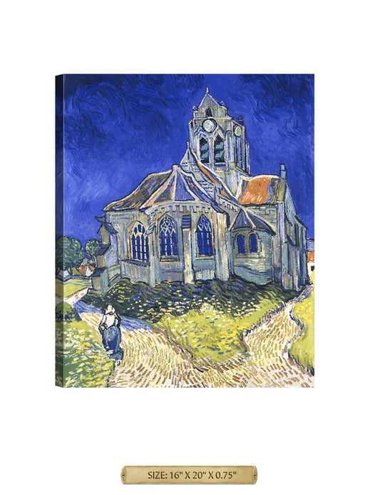 The Church At Auvers By Vincent Van Gogh