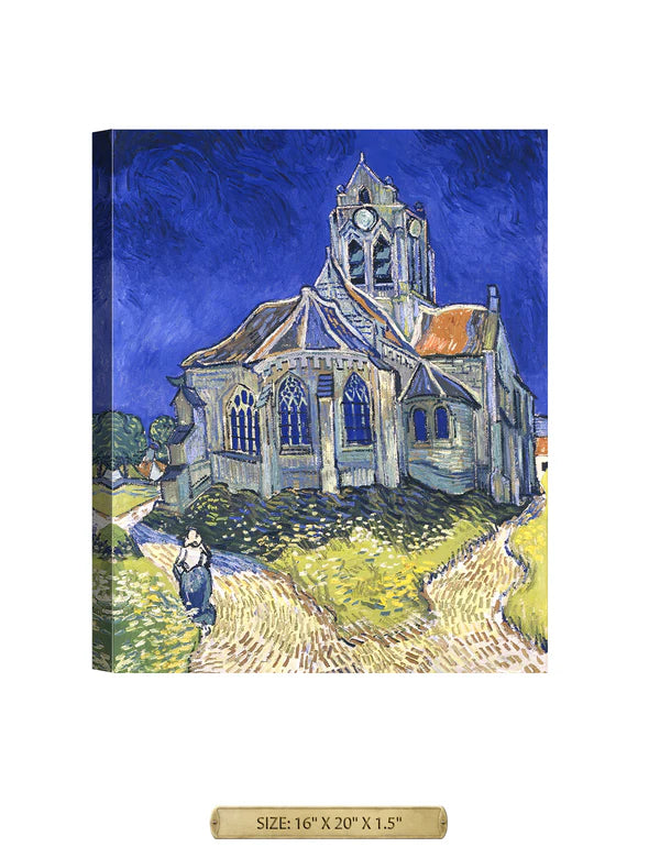 The Church At Auvers By Vincent Van Gogh