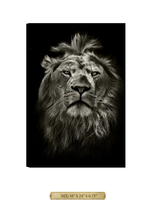 The King Wild Animal Wall Art