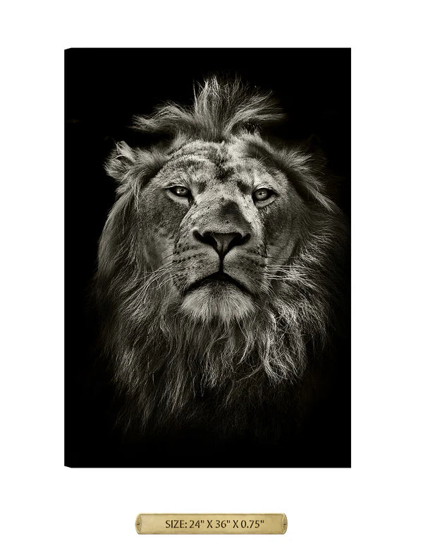 The King Wild Animal Wall Art