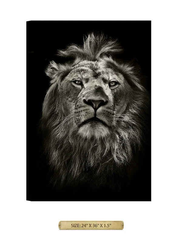 The King Wild Animal Wall Art