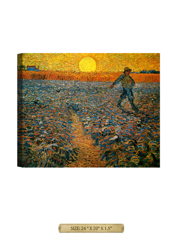 The Sower by Vincent Van Gogh