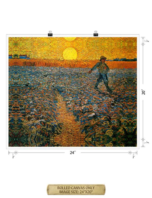 The Sower by Vincent Van Gogh