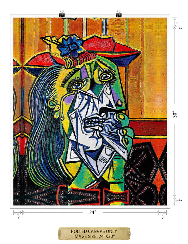 The Weeping Woman By Pablo Picasso