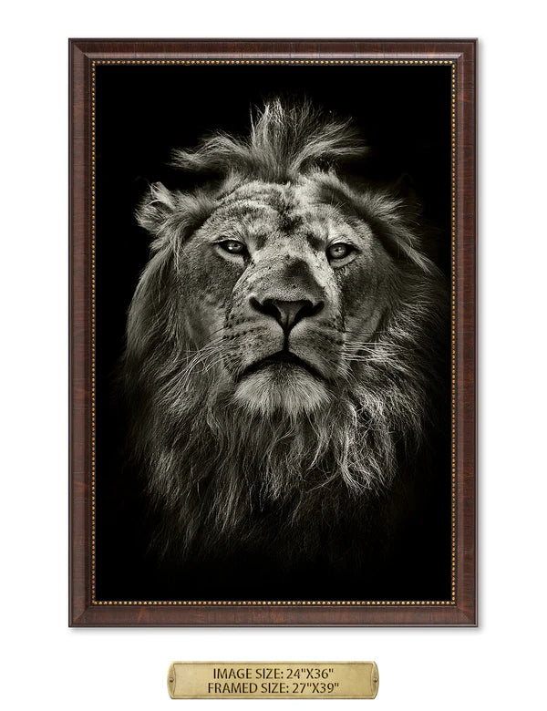 The King Wild Animal Wall Art