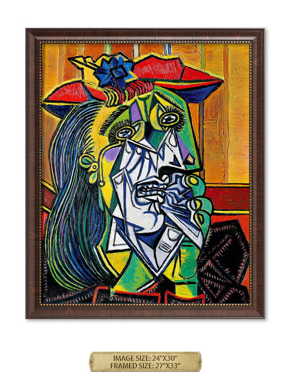 The Weeping Woman By Pablo Picasso