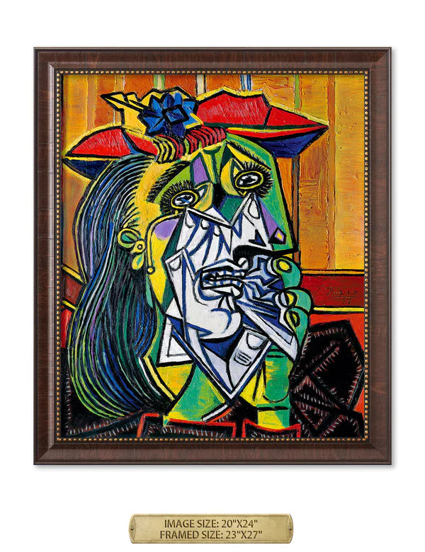 The Weeping Woman By Pablo Picasso