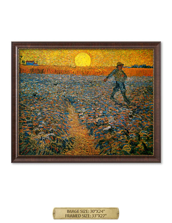 The Sower by Vincent Van Gogh