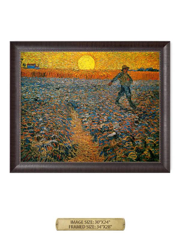 The Sower by Vincent Van Gogh