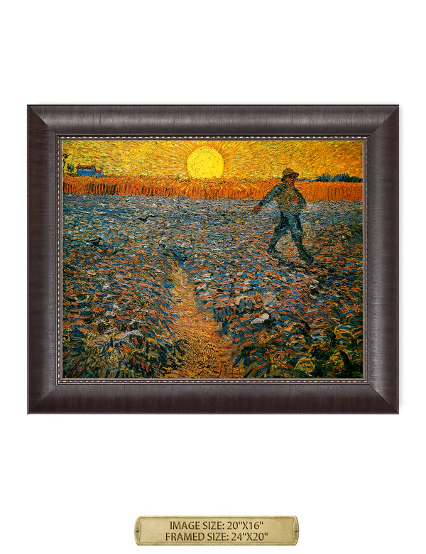 The Sower by Vincent Van Gogh