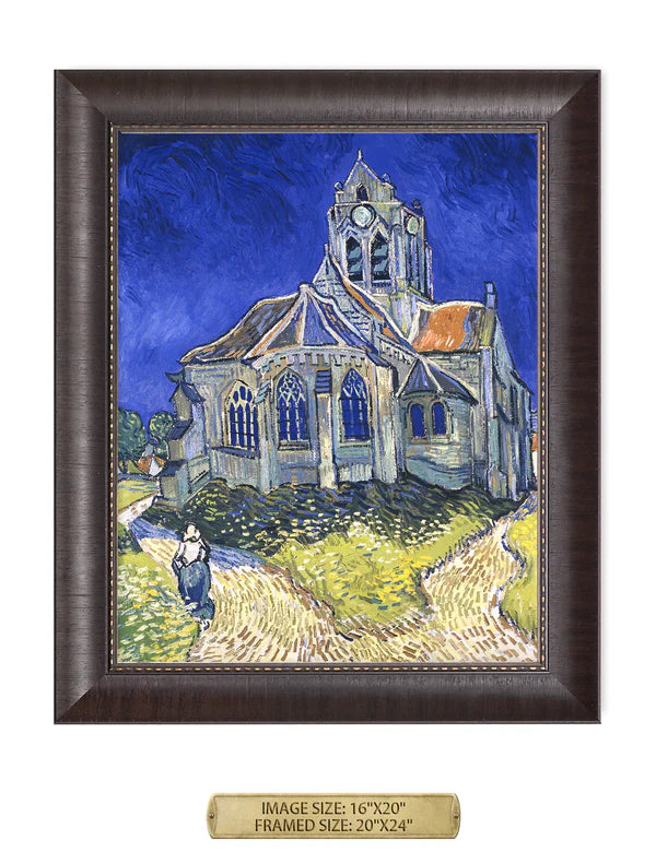 The Church At Auvers By Vincent Van Gogh