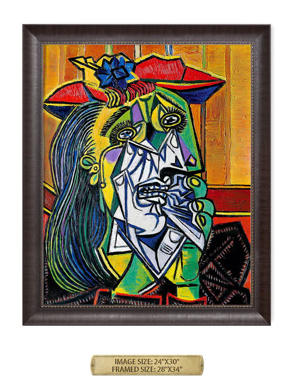 The Weeping Woman By Pablo Picasso