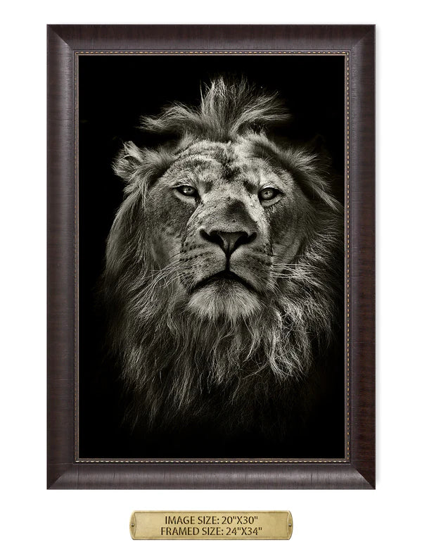 The King Wild Animal Wall Art