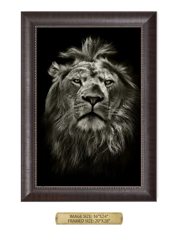 The King Wild Animal Wall Art