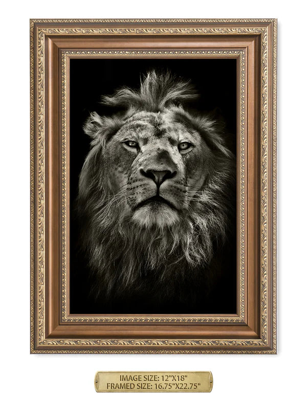 The King Wild Animal Wall Art