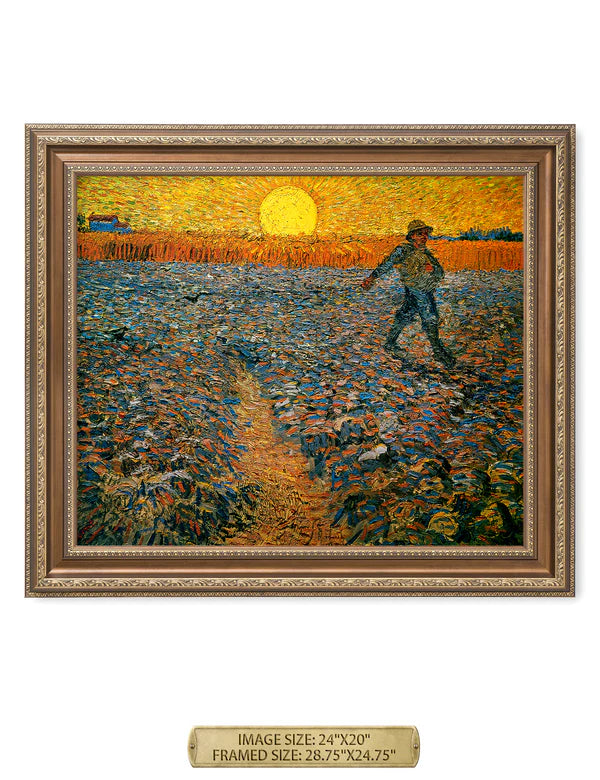 The Sower by Vincent Van Gogh