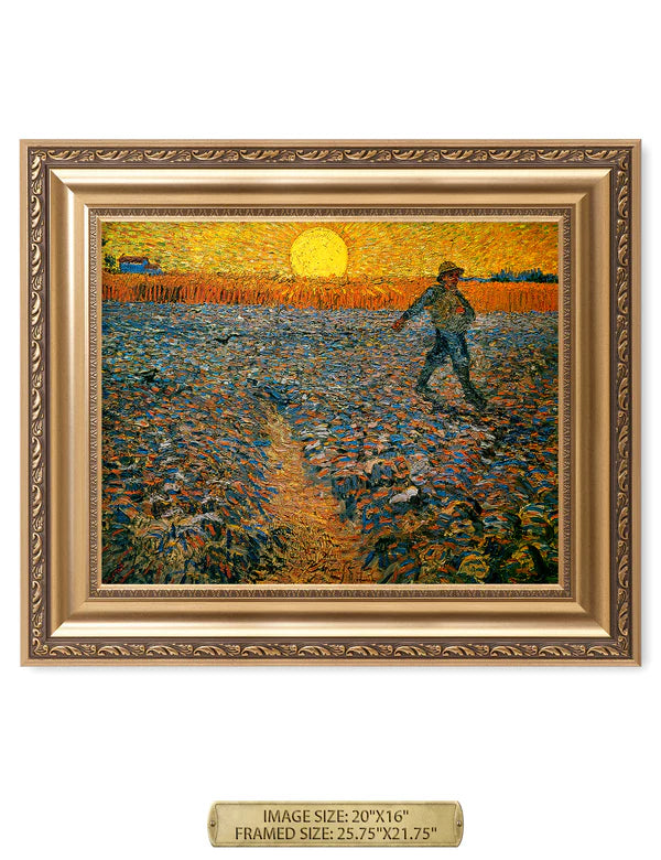 The Sower by Vincent Van Gogh