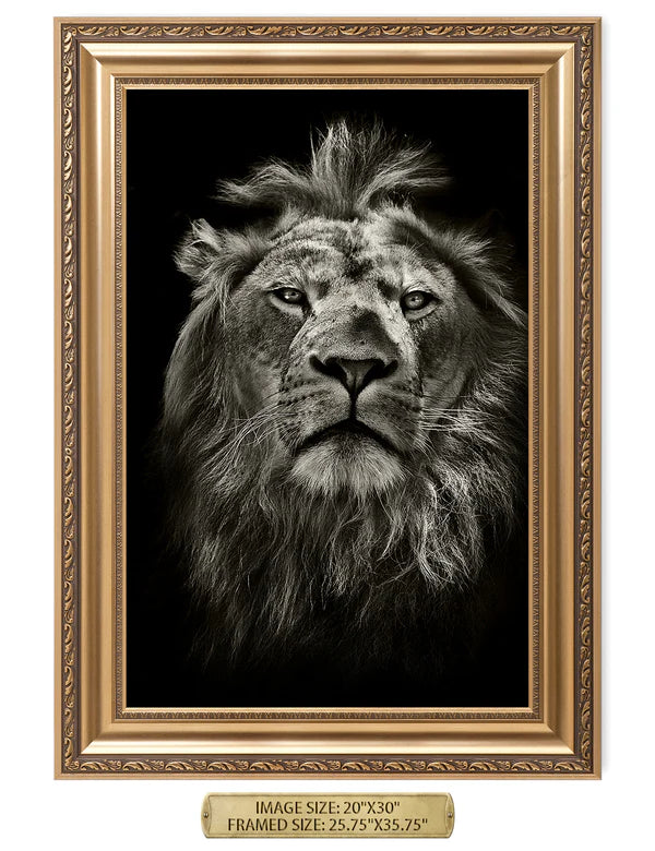 The King Wild Animal Wall Art