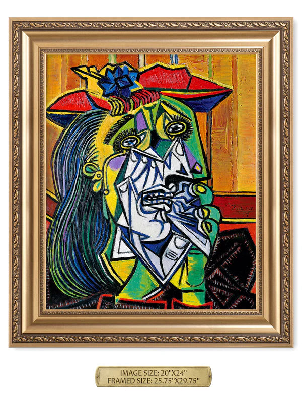 The Weeping Woman By Pablo Picasso