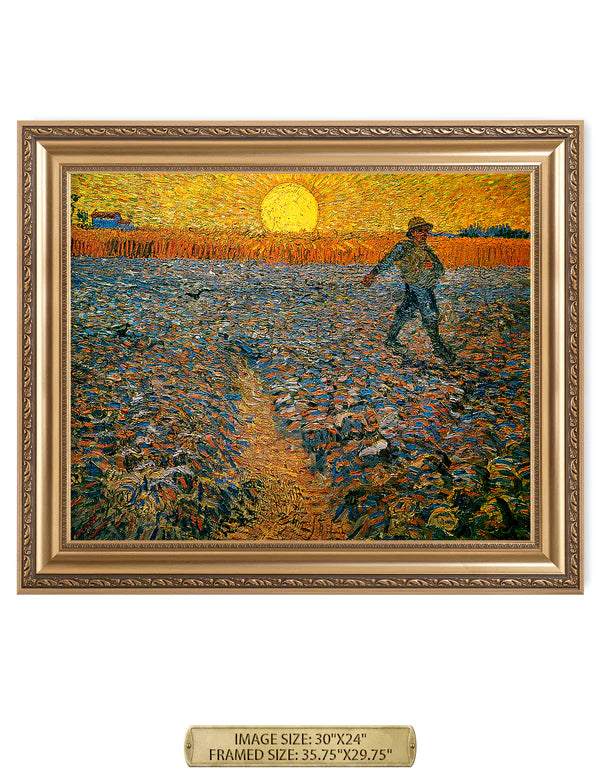 The Sower by Vincent Van Gogh