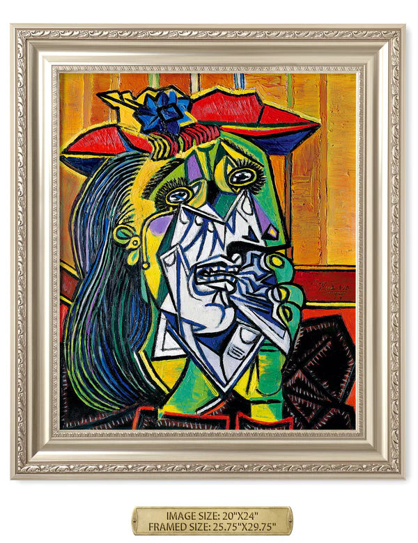 The Weeping Woman By Pablo Picasso