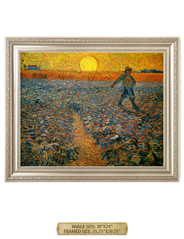 The Sower by Vincent Van Gogh
