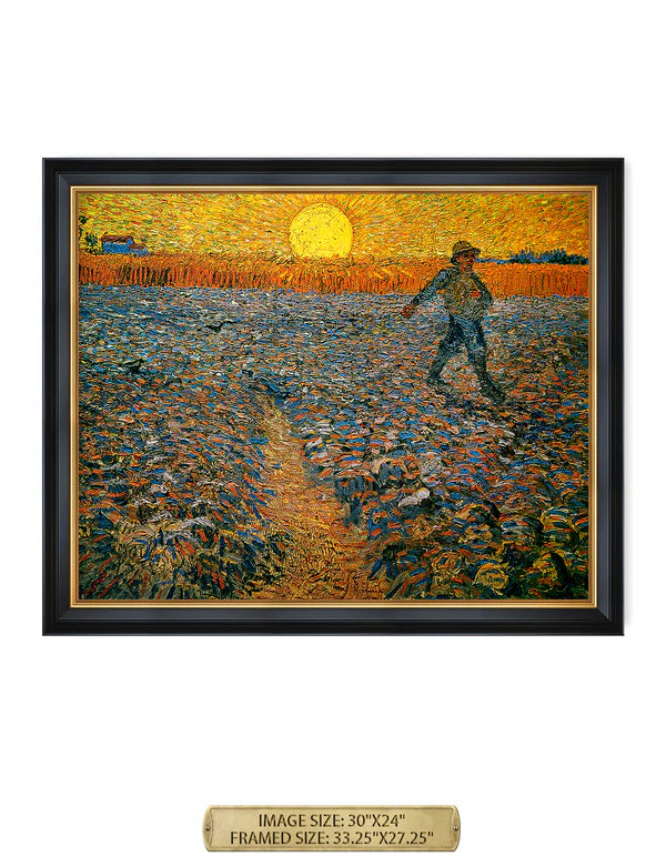 The Sower by Vincent Van Gogh