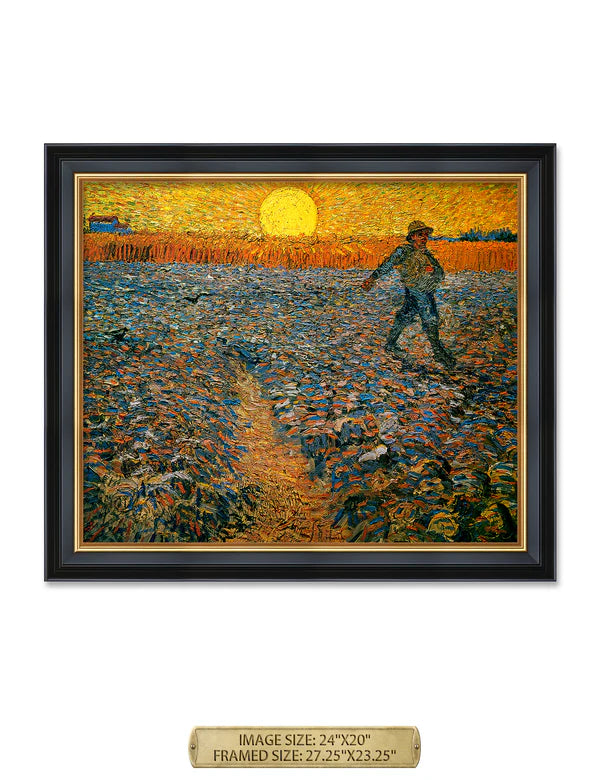 The Sower by Vincent Van Gogh