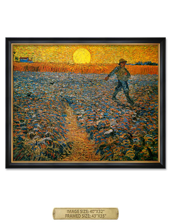 The Sower by Vincent Van Gogh