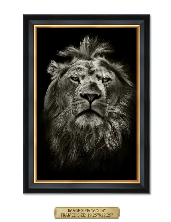 The King Wild Animal Wall Art