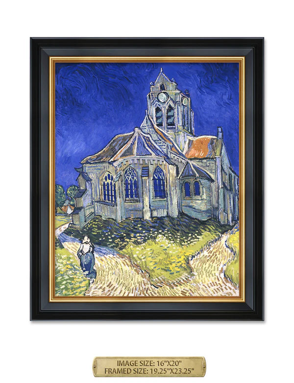 The Church At Auvers By Vincent Van Gogh