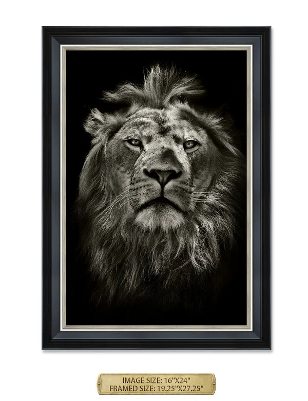 The King Wild Animal Wall Art