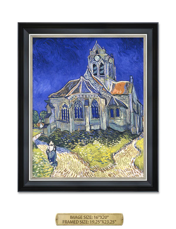 The Church At Auvers By Vincent Van Gogh