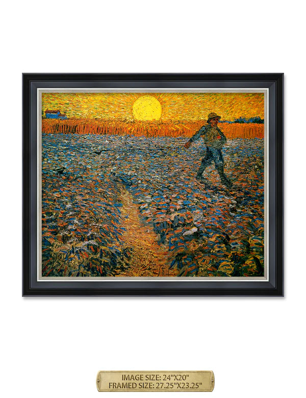 The Sower by Vincent Van Gogh