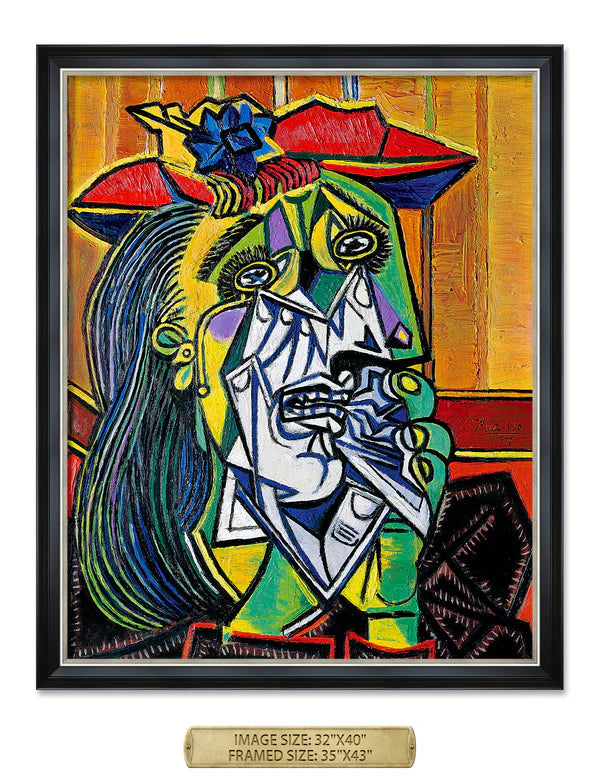 The Weeping Woman By Pablo Picasso