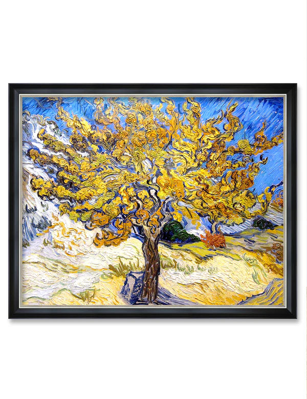 The Mulberry Tree By Vincent Van Gogh.