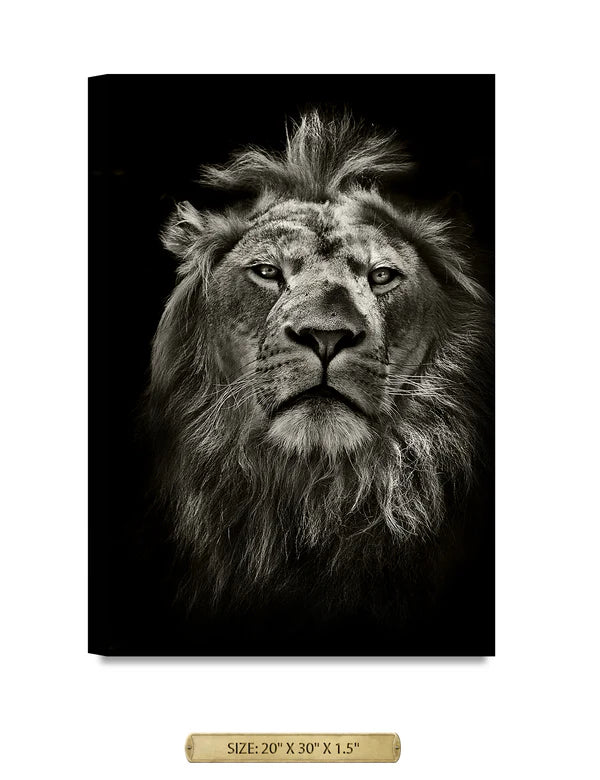 The King Wild Animal Wall Art