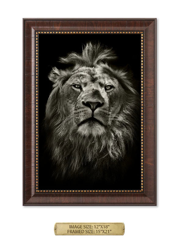 The King Wild Animal Wall Art