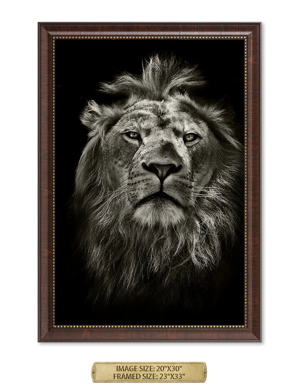 The King Wild Animal Wall Art