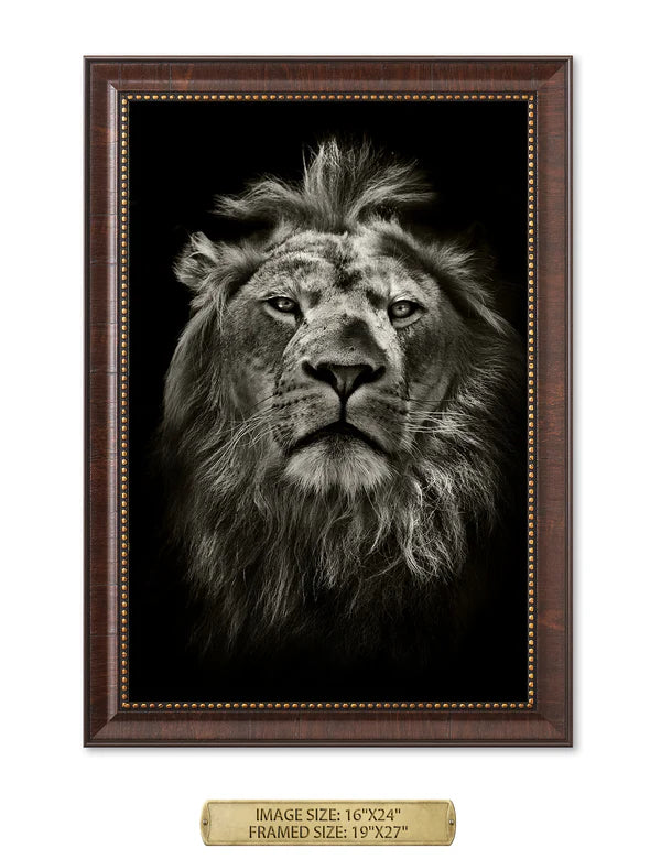 The King Wild Animal Wall Art