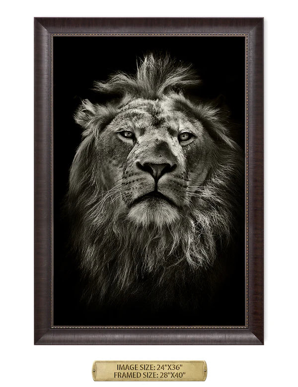 The King Wild Animal Wall Art