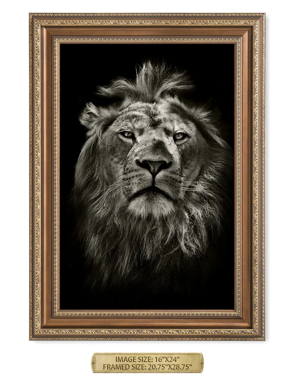 The King Wild Animal Wall Art