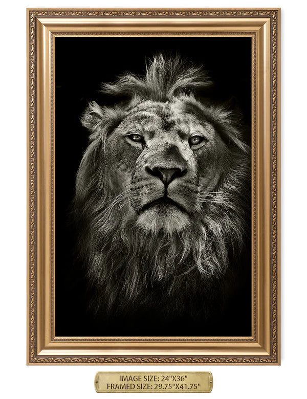 The King Wild Animal Wall Art